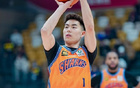 李添榮高效得分，18分并列全隊(duì)最高，10中7，三分7中4！