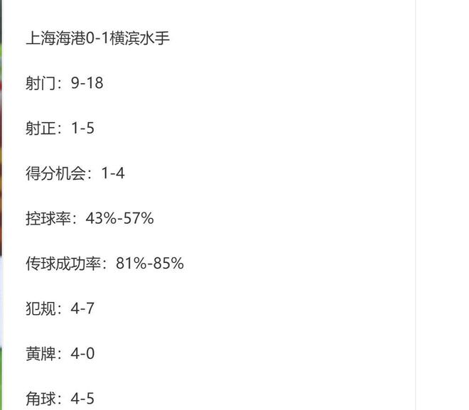 無計(jì)可施！主場兩戰(zhàn)皆敗，海港難敵橫濱水手之強(qiáng)。