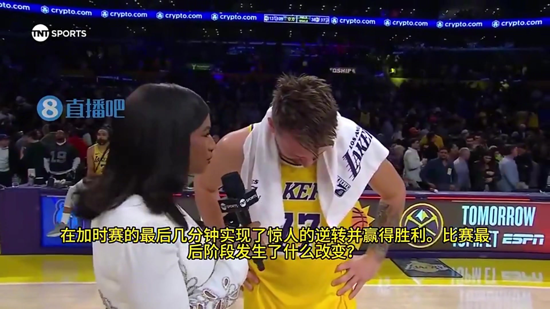 被你裝到了！東契奇：這場比賽消耗非常大，但我喜歡打關(guān)鍵球！