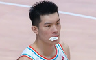 山東勝北控，邱彪、郭凱等賽后發(fā)言，閔鹿蕾神情黯淡。