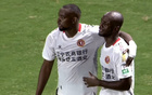 四大熱門首輪不敗，廣州豹勝，南通紅，銅梁龍落后。