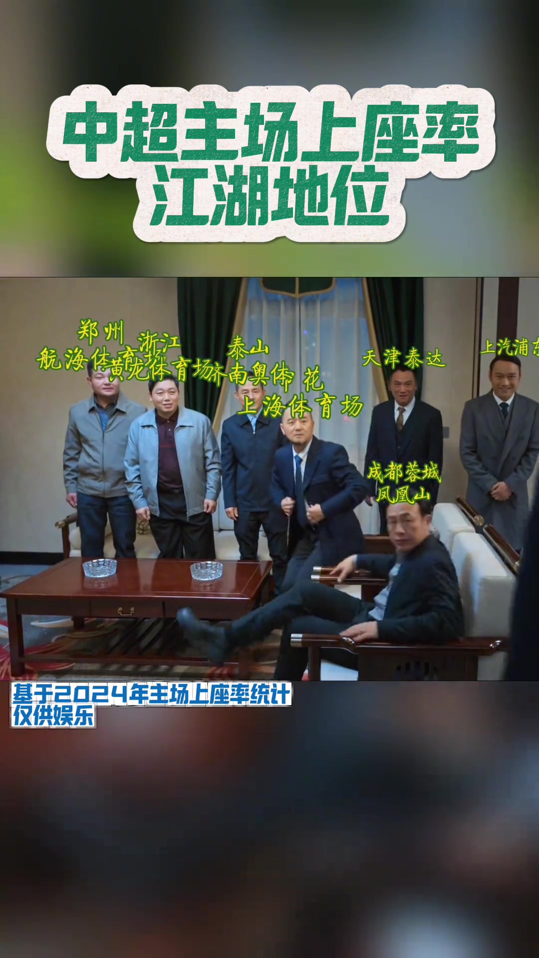 網(wǎng)友整活：論中超主場(chǎng)球迷觀眾人數(shù)，誰(shuí)是大哥？