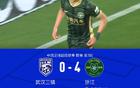 浙江大勝三鎮(zhèn)，王鈺棟首球+烏龍助攻+傷退，4-0奪賽季首勝。