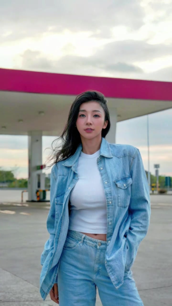 好家伙，這美顏開的！張曼源曬視頻：周末快樂兄弟們！