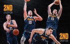 約基奇本季NBA場均四項(xiàng)數(shù)據(jù)前三，歷史無前例。