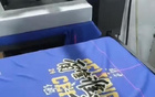 媒體人秀T恤，北京男籃加油！霸氣助威！