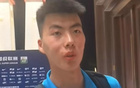 張振陽全力壓國安中衛(wèi)，珍惜上場時間