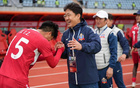 徐繼祖首勝慶功，路難行，繼續(xù)拼，勝利延邊。