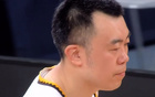 廣廈G2勝遼寧，韓黑楊無(wú)表情，布朗淡定，王博顯強(qiáng)勢(shì)。