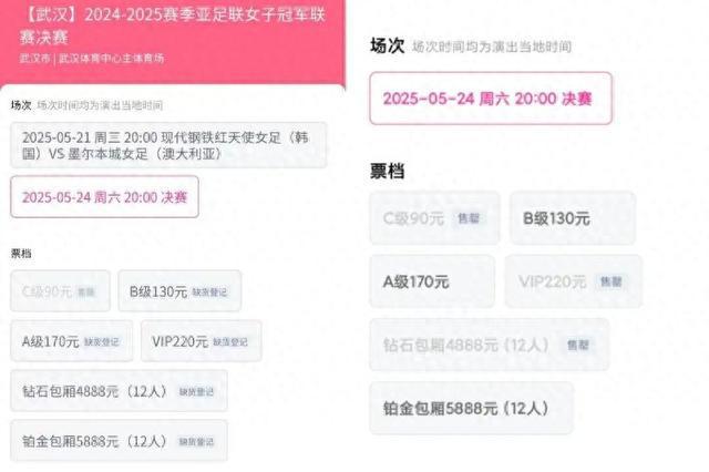武漢女足將戰(zhàn)亞冠決賽，門票售罄，奪冠獎(jiǎng)金豐厚加世俱杯資格。