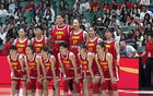 女籃濟南站，中國隊大勝波黑，張子宇16分雙殺對手。