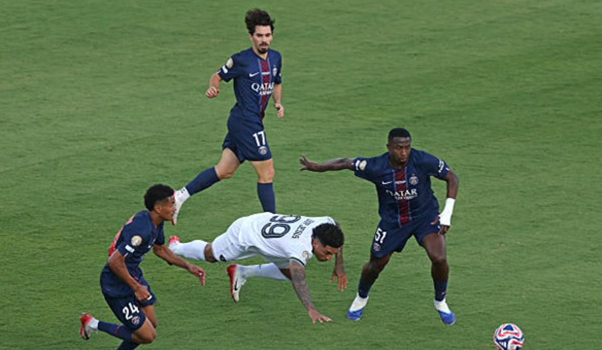 0-1！世俱杯爆大冷門，大巴黎不敵博塔弗戈，新科歐冠冠軍首敗