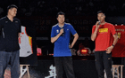 付政浩：姚明11號因葉莉，易建聯(lián)雄鹿9號。