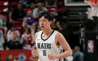 楊瀚森NBA夏聯(lián)閃耀，開拓者半場領(lǐng)先