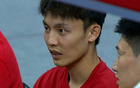 徐杰上場(chǎng)8分鐘，邊緣后衛(wèi)，罰球得1分，亞洲杯12人競(jìng)爭(zhēng)難。