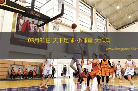 03月31日 天下足球-小球童 大作用