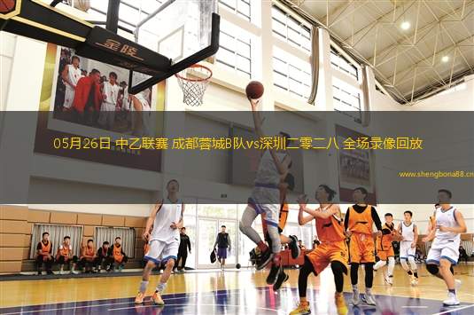 05月26日 中乙聯(lián)賽 成都蓉城B隊(duì)vs深圳二零二八 全場錄像回放