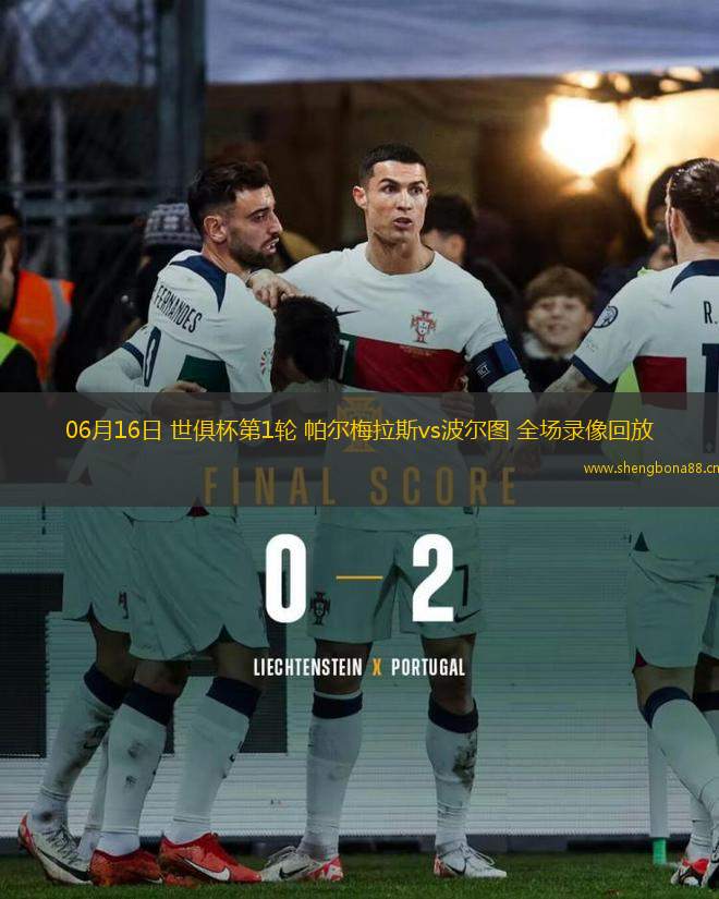 06月16日 世俱杯第1輪 帕爾梅拉斯vs波爾圖 全場錄像回放